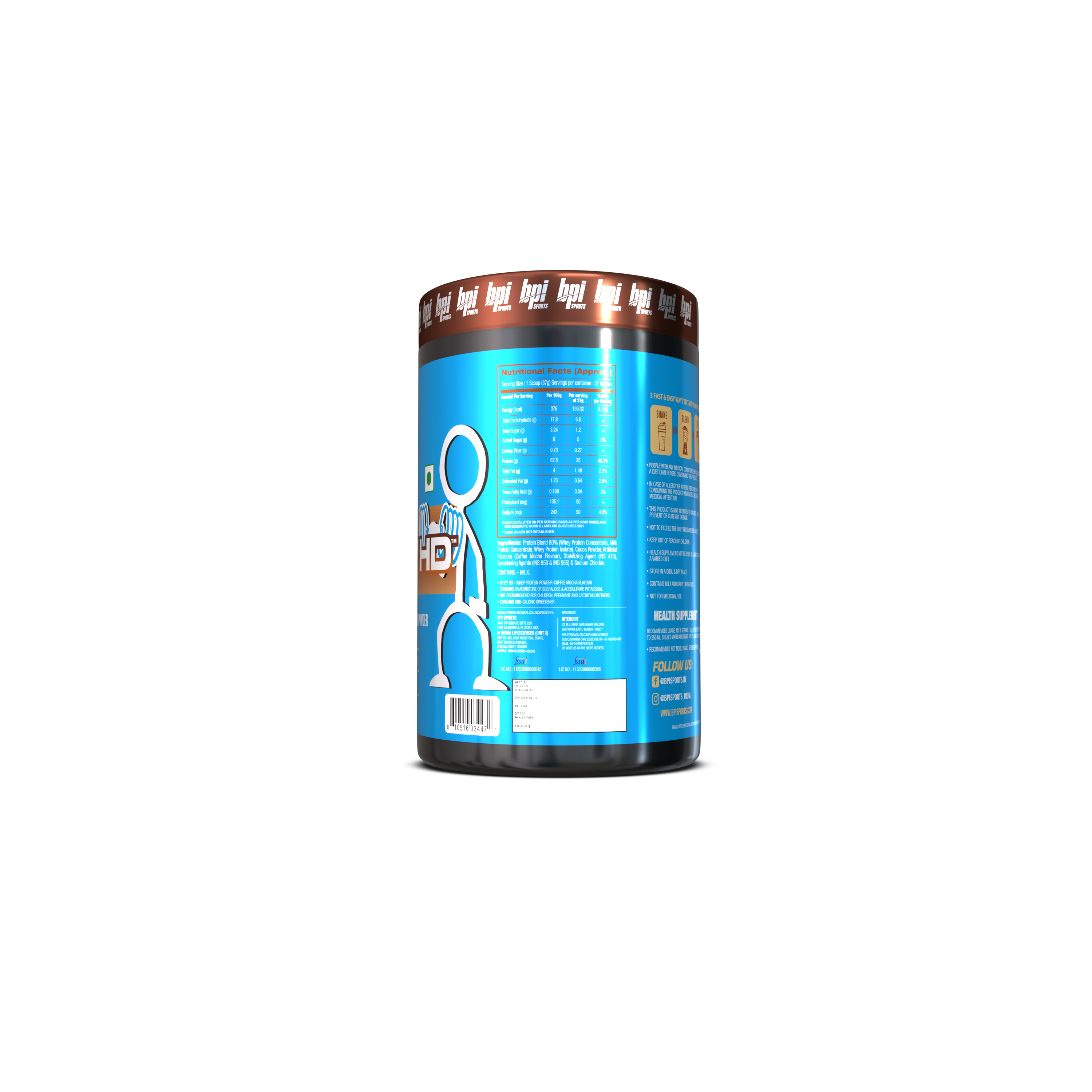 BPI Whey HD