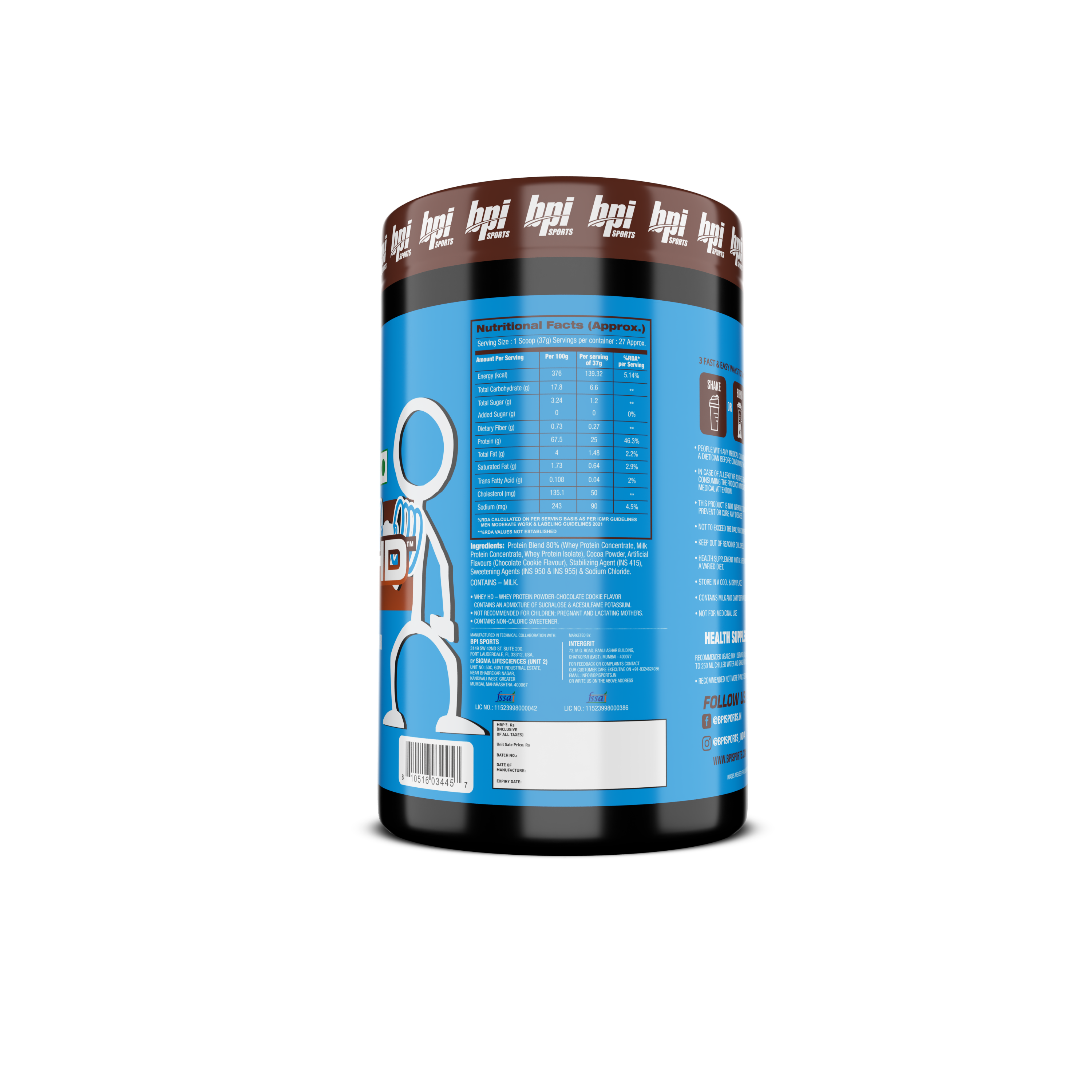BPI Whey HD