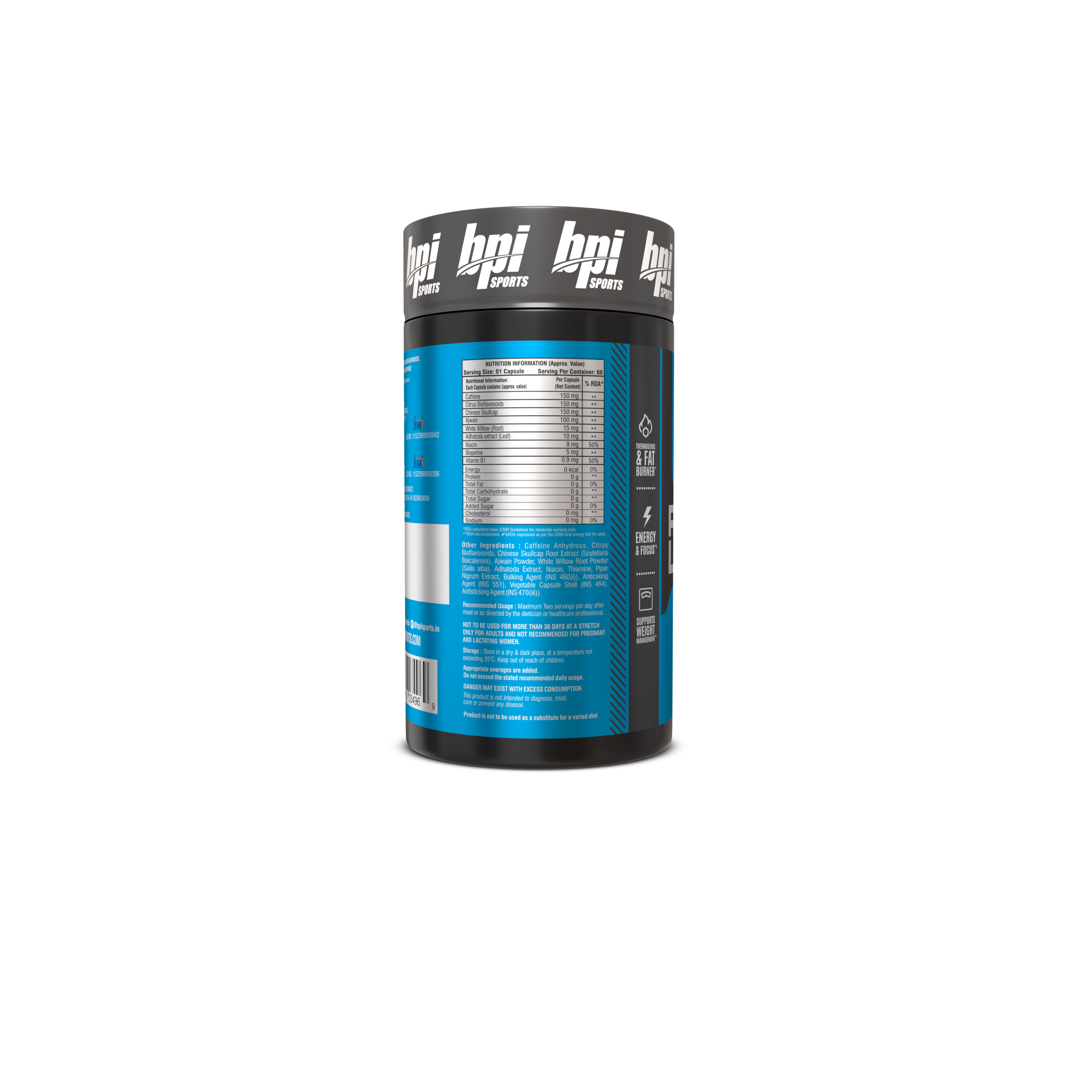 BPI ROXYLEAN - 60 capsules