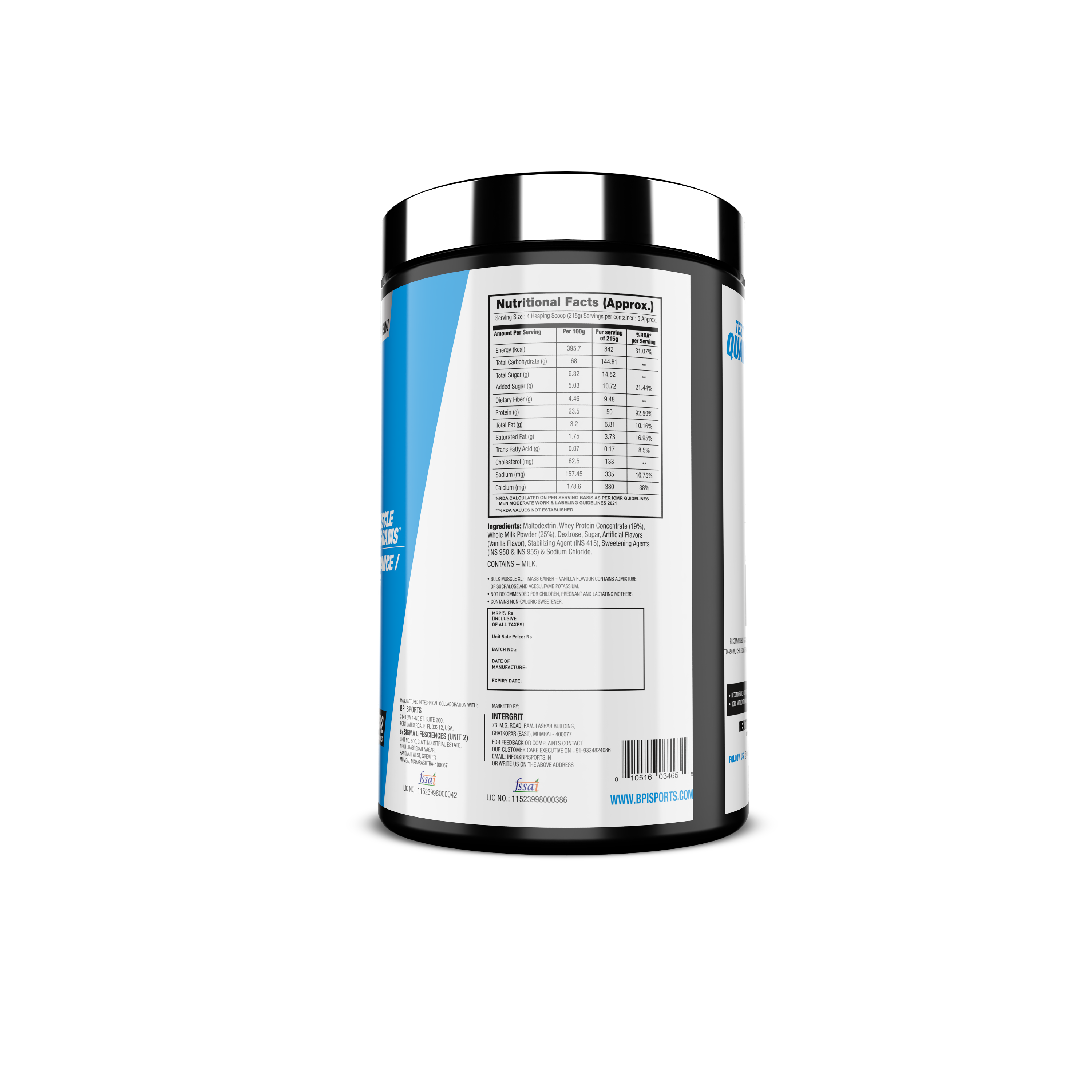 BPI Sports Bulk Muscle XL