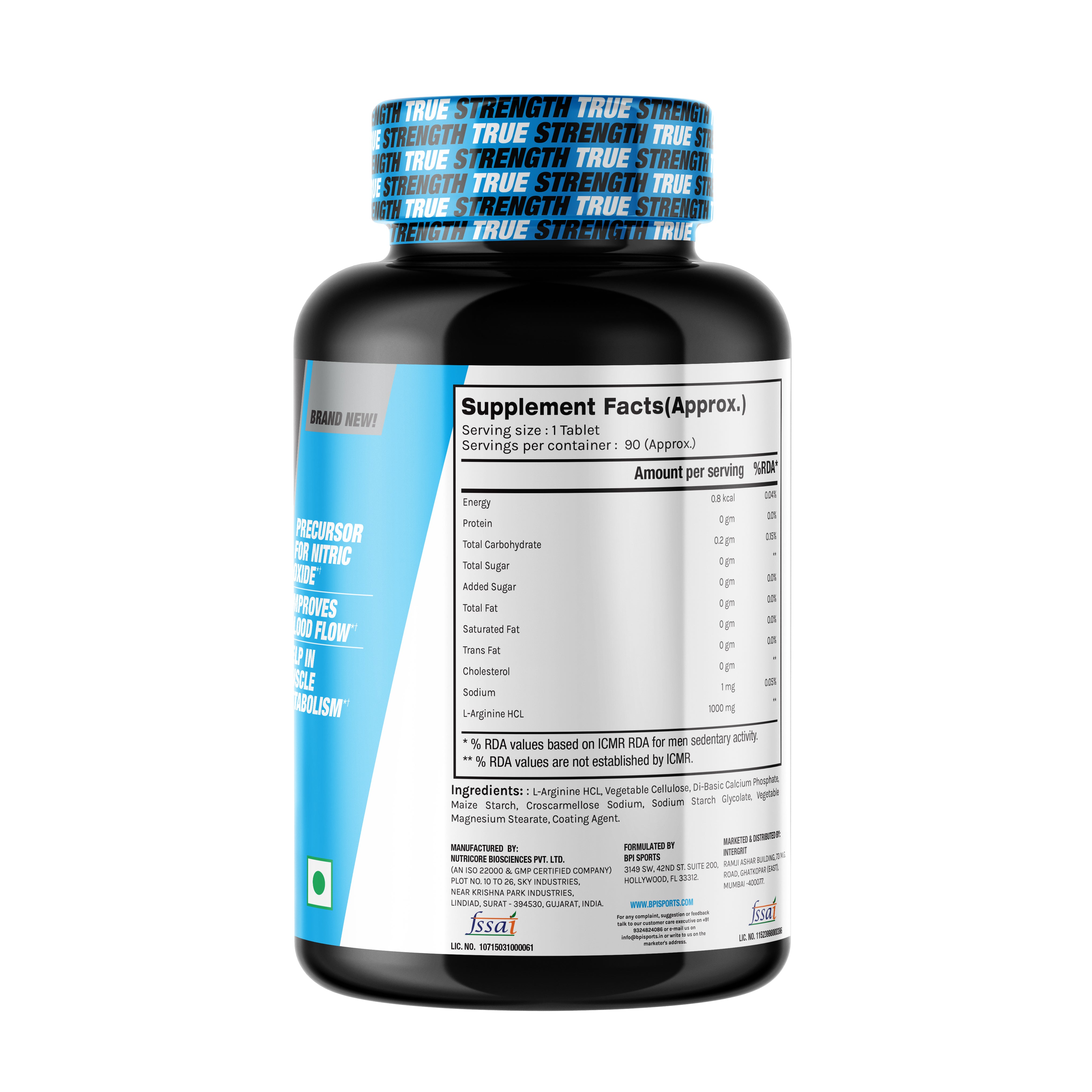 BPI Sports L-Arginine - Unflavoured