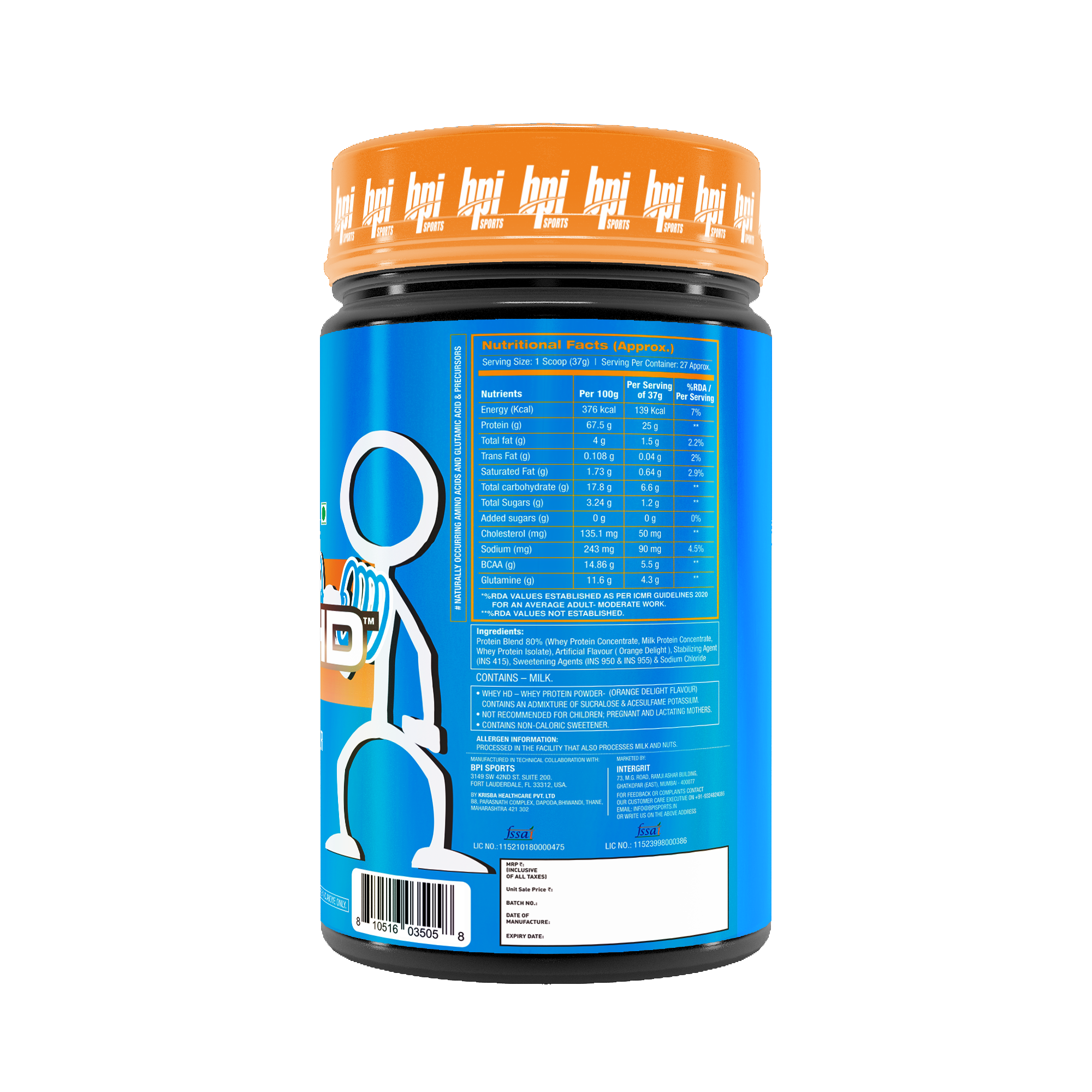 BPI Whey HD