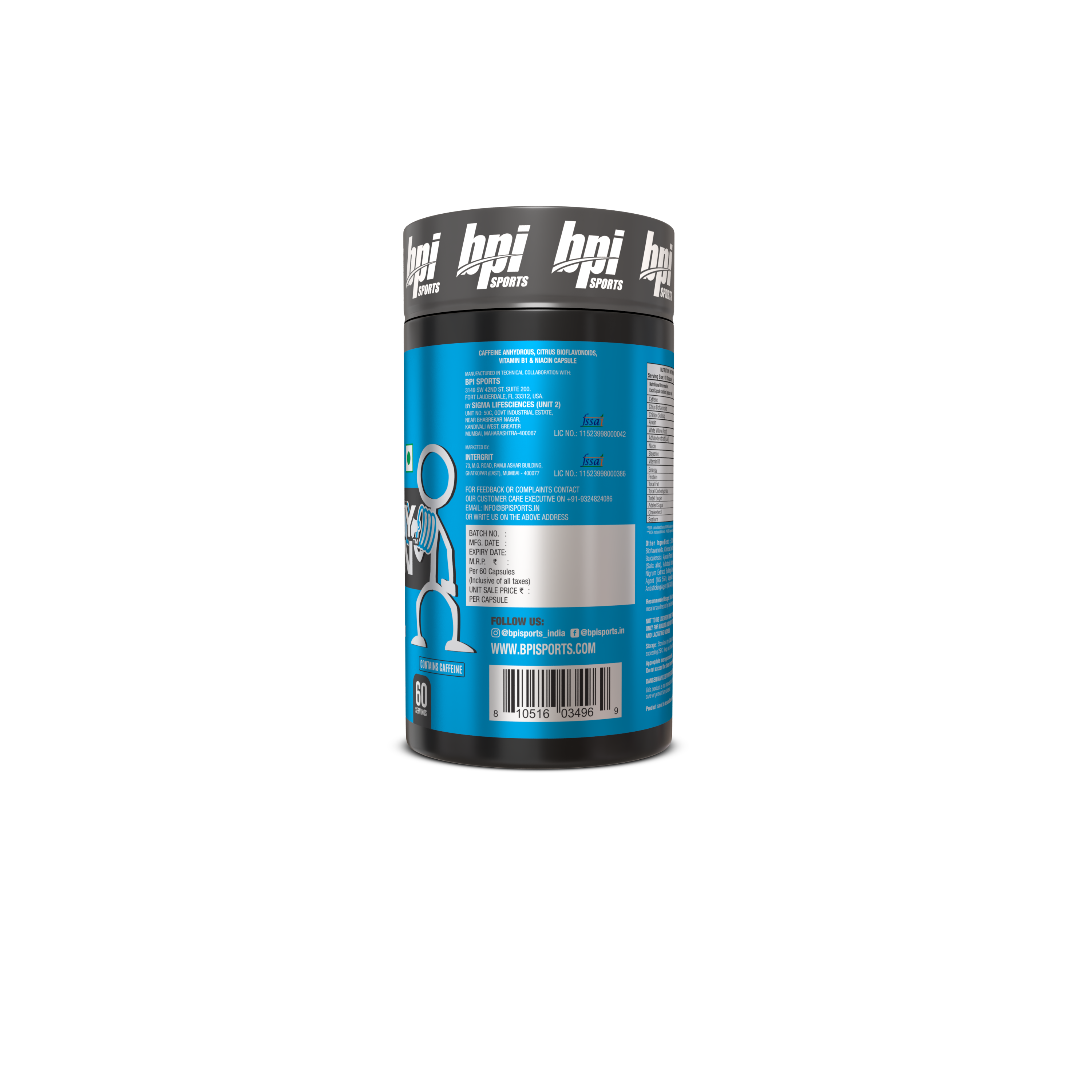 BPI ROXYLEAN - 60 capsules