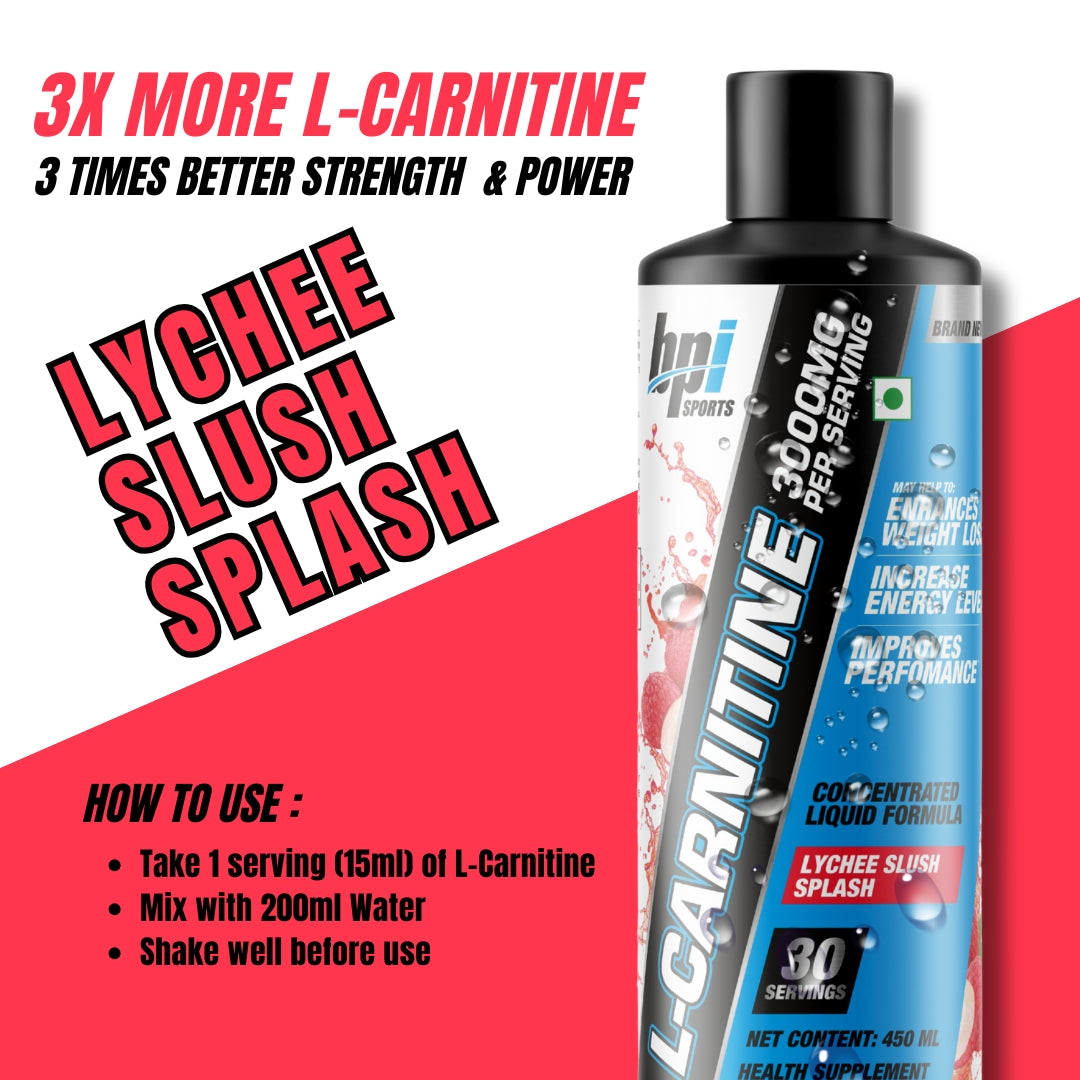 BPI Sports L-Carnitine - 450ml - 30 servings