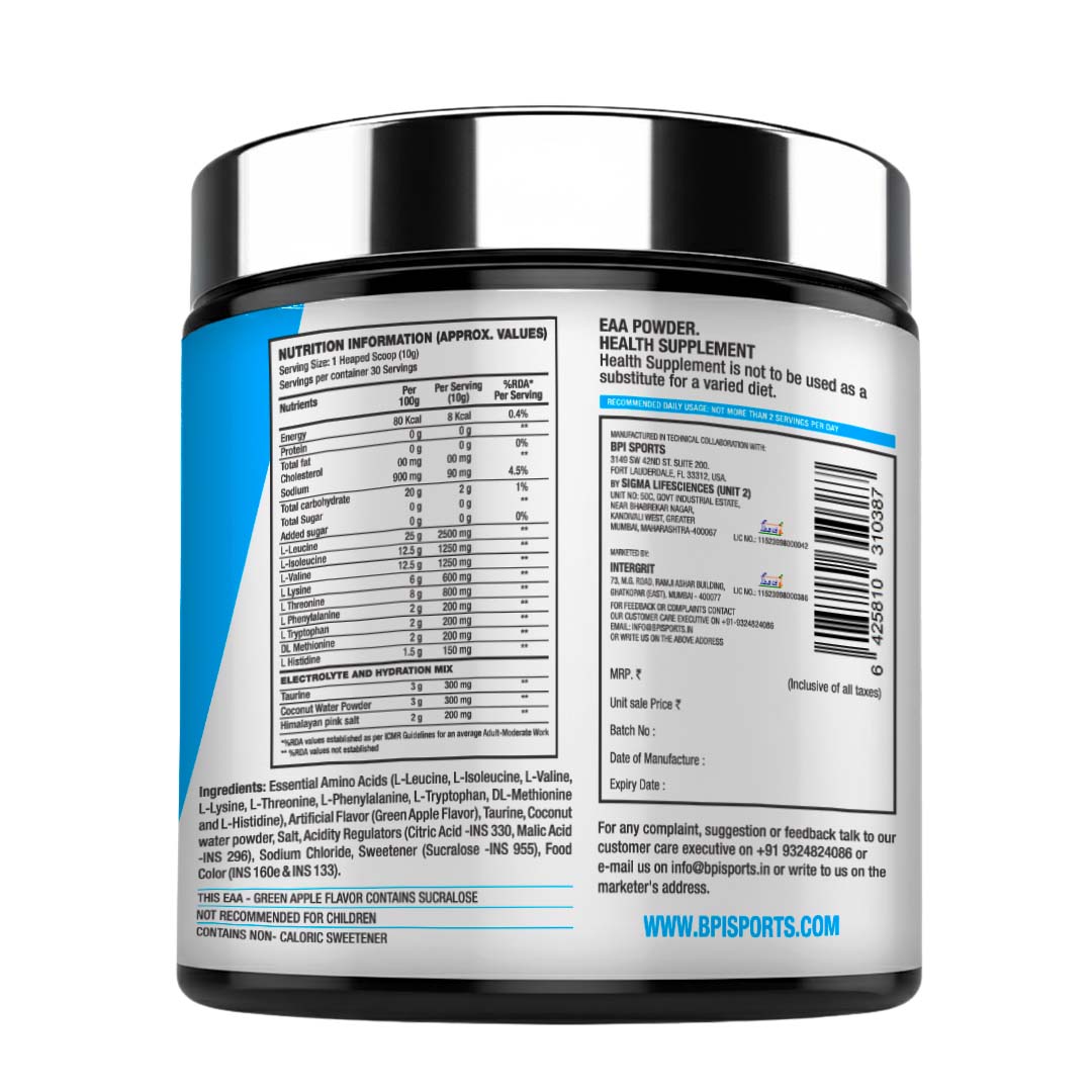 BPI Sports EAA - Essential Amino Acids - 300g