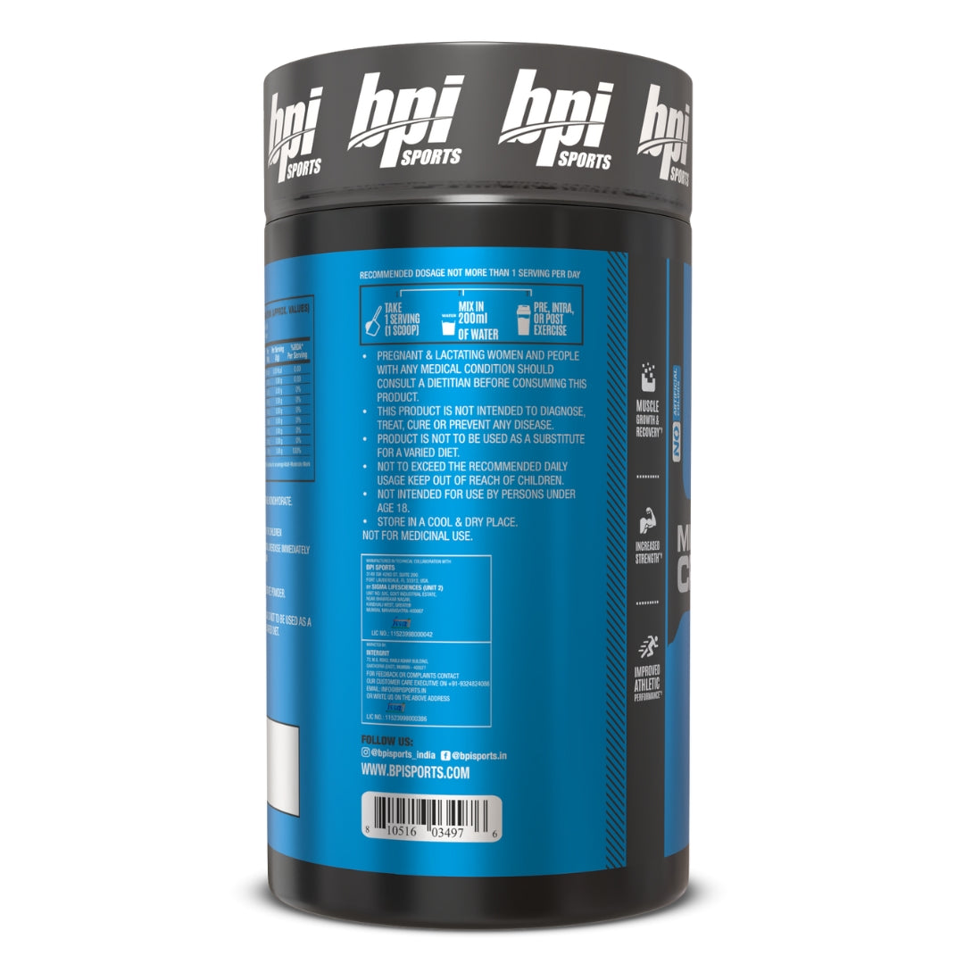 BPI Micronized Creatine - Unflavoured