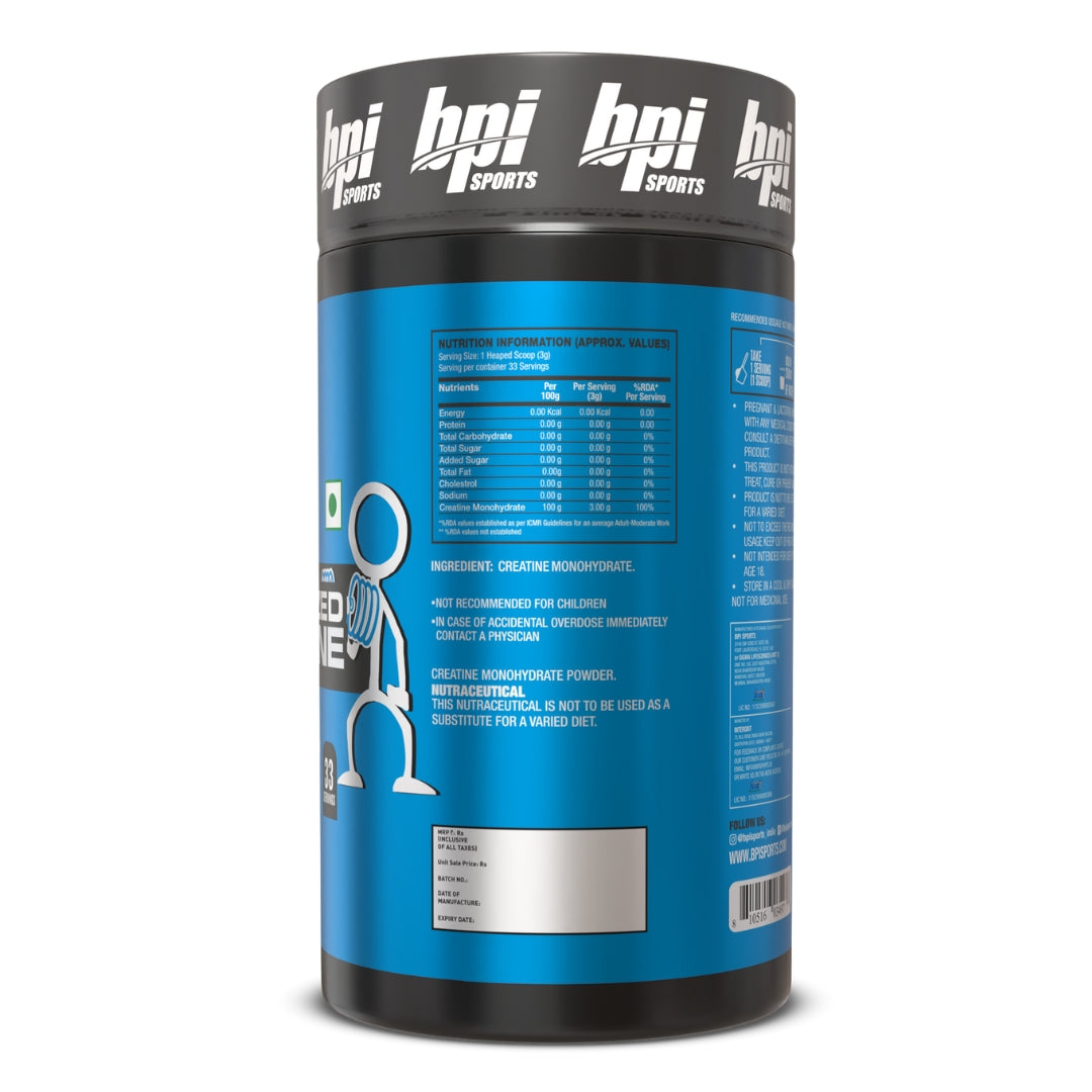 BPI Micronized Creatine - Unflavoured