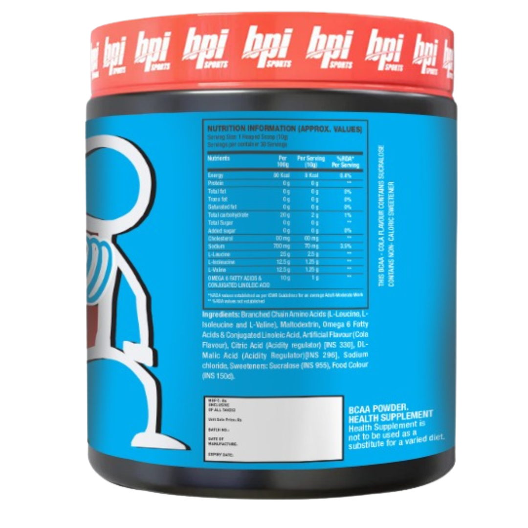 BPI BEST BCAA - 300Gms - 30 servings