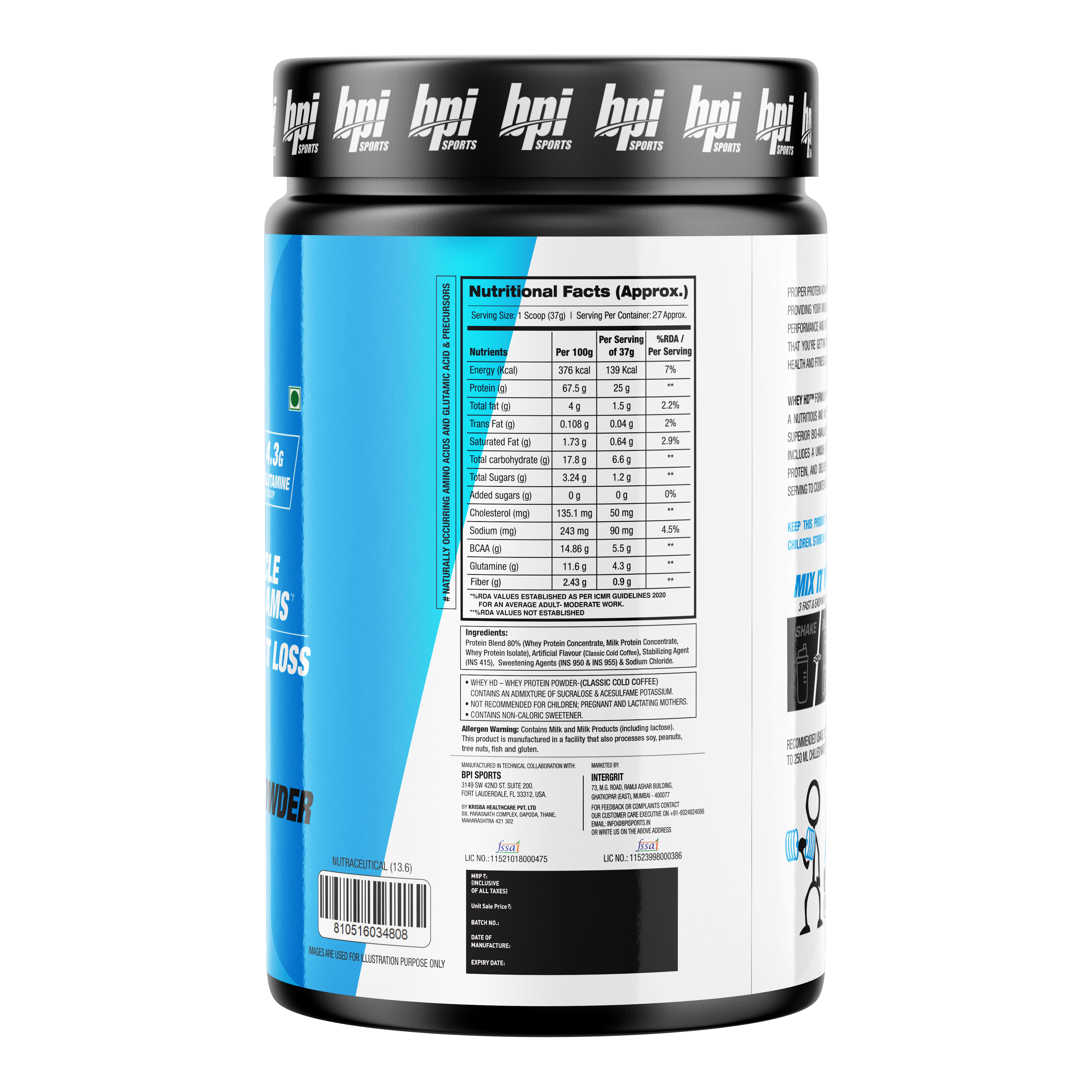 BPI Sports Whey HD