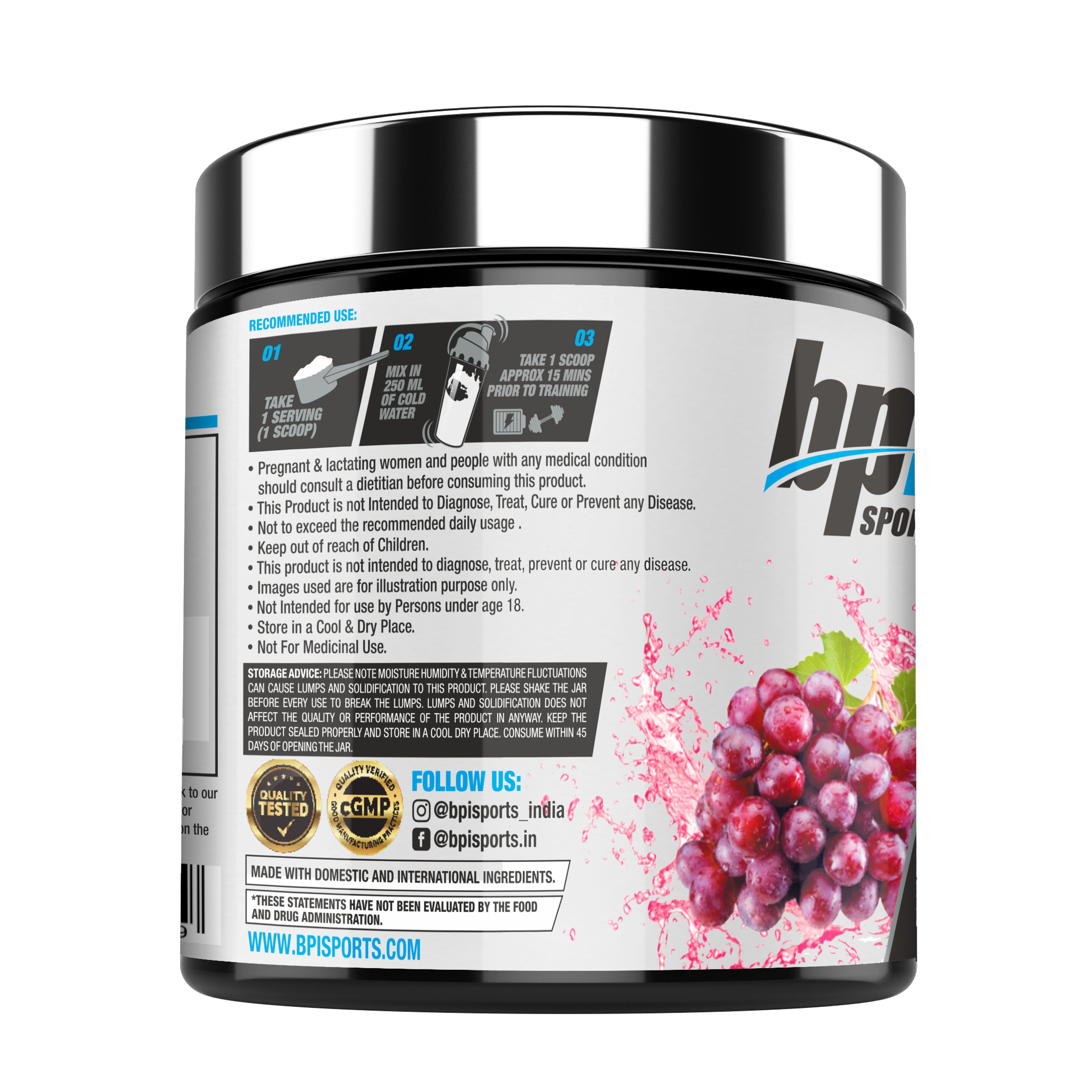 BPI Sports One More Rep - 300Gms - 30 servings