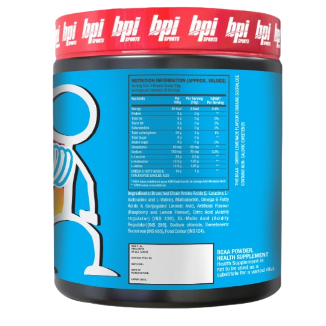 BPI BEST BCAA - 300Gms - 30 servings
