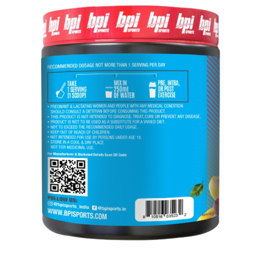 BPI BEST BCAA - 300Gms - 30 servings