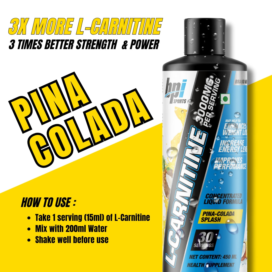 BPI Sports L-Carnitine - 450ml - 30 servings