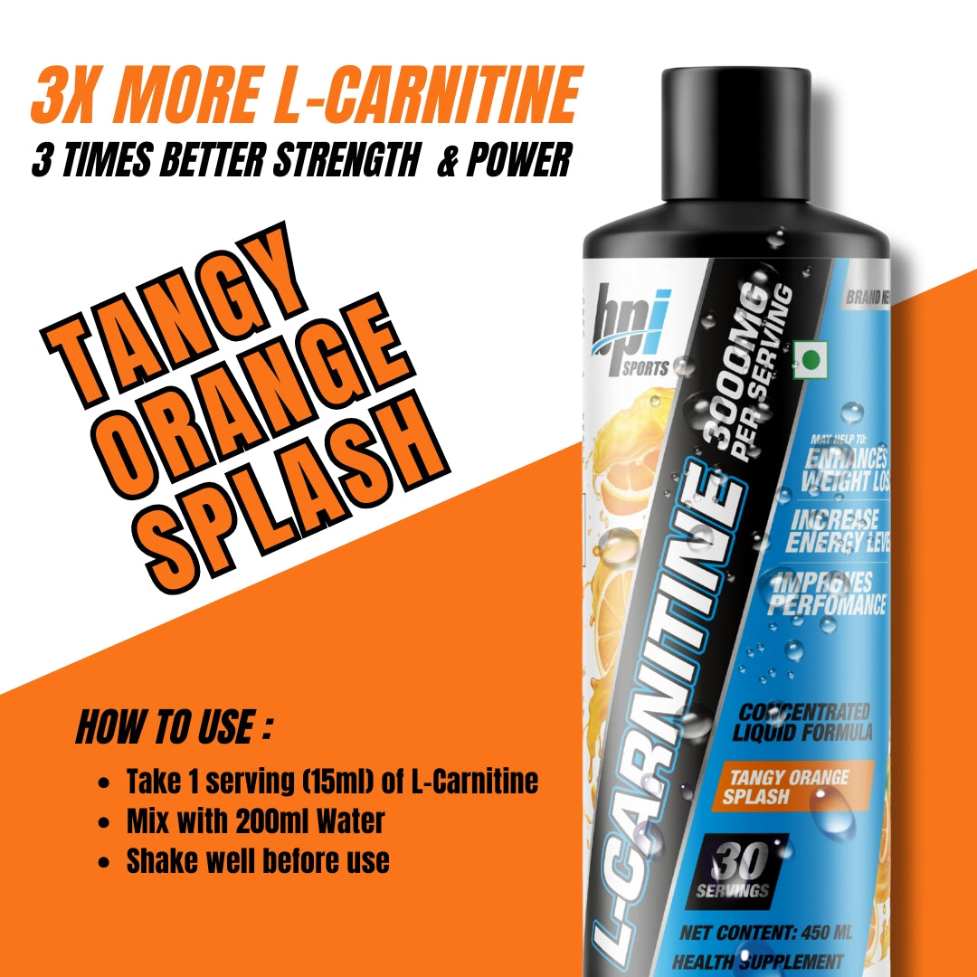 BPI Sports L-Carnitine - 450ml - 30 servings