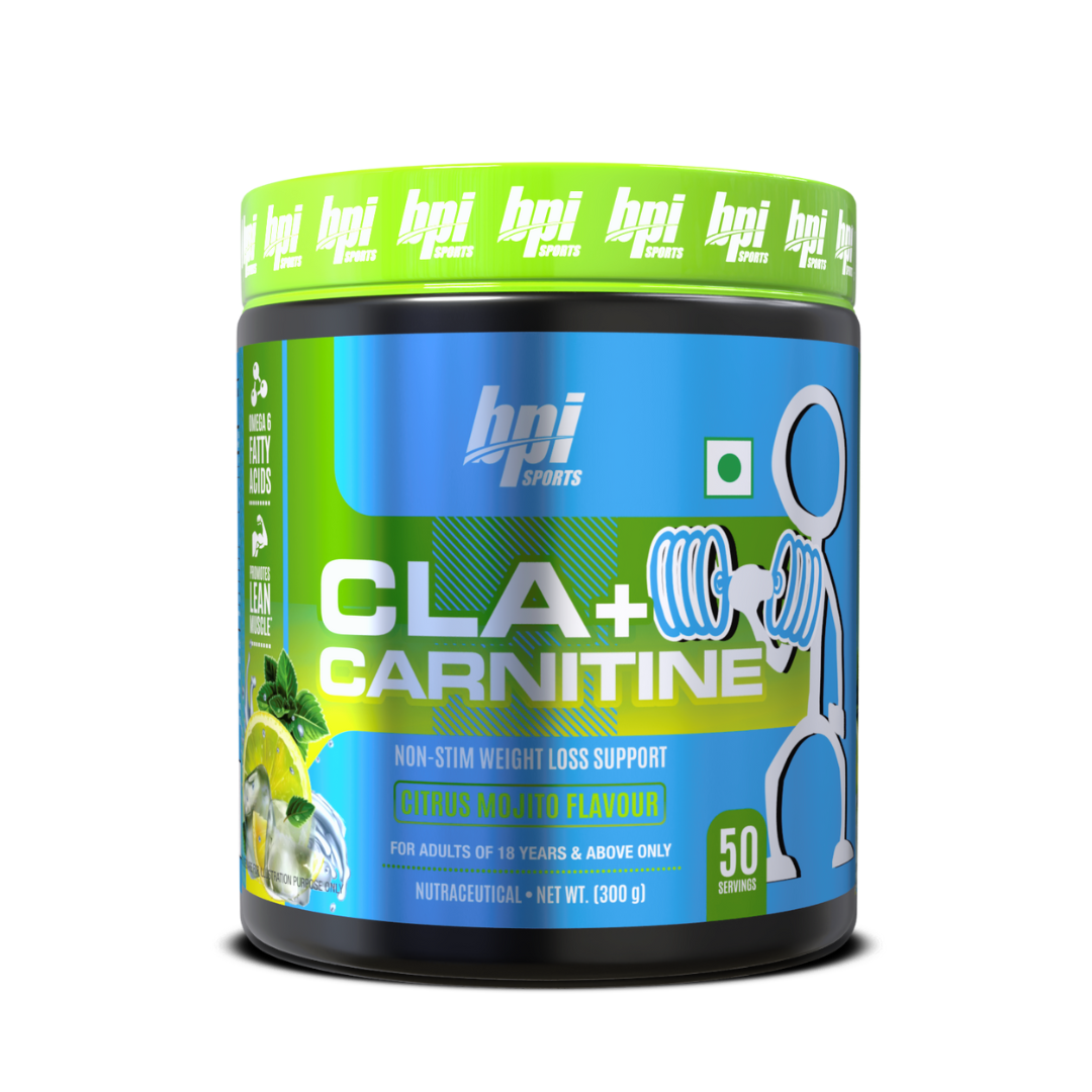 BPI CLA+ Carnitine - 300 Gms - 50 servings