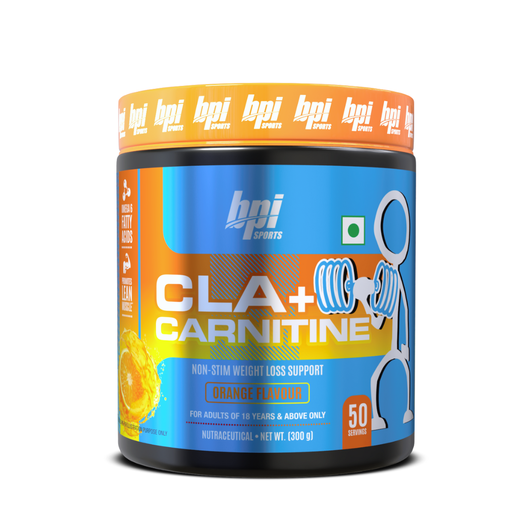 BPI CLA+ Carnitine - 300 Gms - 50 servings