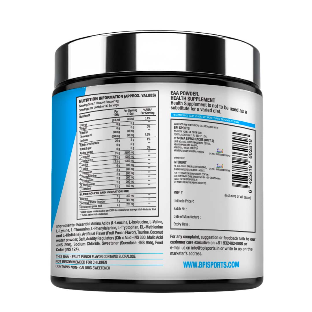 BPI Sports EAA - Essential Amino Acids - 300g