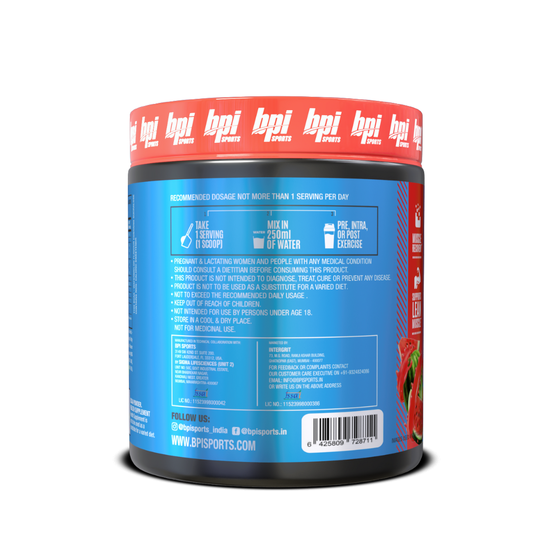 BPI BEST BCAA - 300Gms - 30 servings