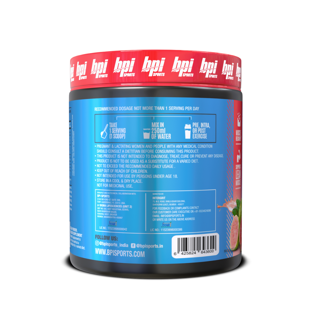 BPI BEST BCAA - 300Gms - 30 servings