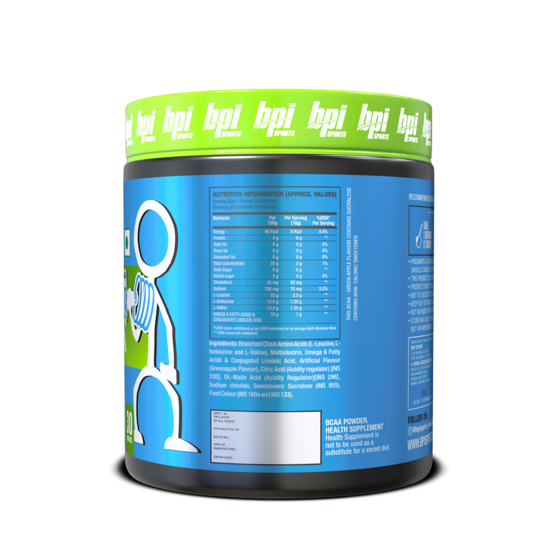 BPI BEST BCAA - 300Gms - 30 servings